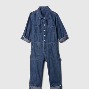 Kids Denim Jumpsuit